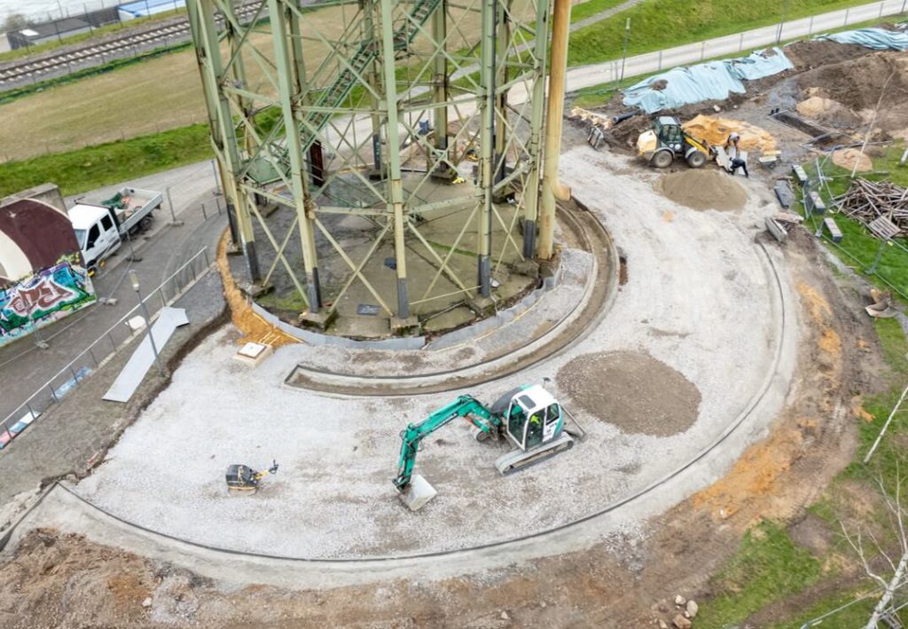 Projekt: Grüne Massnahmen, Platz Am Wasserturm